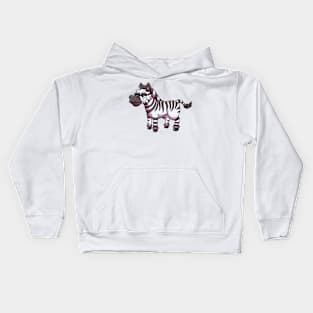 Cool Zebra Kids Hoodie